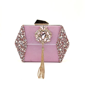 2020 m. italijos Dizaino, Naujausias Mados Rožinė Spalva Crystal Stiliaus Elegantiškas Ponios Batai ir Pagalvių Rinkinys, Papuoštas Su kalnų krištolas