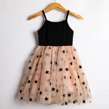 2020 m. Mergina Suknelė Gėlių Modelio Vienaragis Suknelė Mergaitėms Pavasario Vaikams, Vaikų Drabužiai Princesė Suknelė be Rankovių roupas infantis
