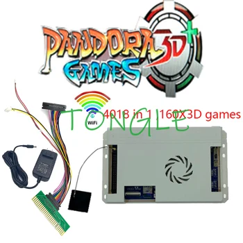 2020 Naujas 3D Pandora žaidimas 4018 į 1 langelį, WIFI Žaidimų Konsolės PCB 160PCS 3D Arcade Mašina Valdybos Paramos HDMI VGA Išėjimo Plokštė