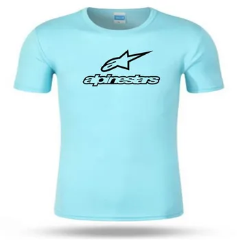 2020 Naujas Vasaros korėjos Karšto Pardavimo trumparankoviai Vyrų Madinga Raidžių AlpineStar T-Shirt Gražus Apvalus Kaklas Visas Rungtynes