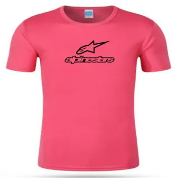 2020 Naujas Vasaros korėjos Karšto Pardavimo trumparankoviai Vyrų Madinga Raidžių AlpineStar T-Shirt Gražus Apvalus Kaklas Visas Rungtynes
