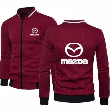 2020 naują Pavasario Rudens Hoodies Vyrų Mazda Automobilio Logotipas spausdinti aukštos kokybės Medvilnės Įstrižai grandinės Naujas Mados Vyrų hoodie Palaidinukė