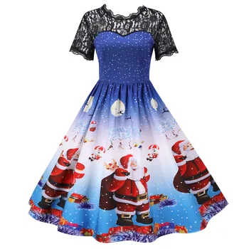 2020 Vaikai Suknelės Mergaitėms Kalėdų Drabužių Santa Claus Paauglys Mergaitė Princesė Dress naujieji Metai Šalies Vaikų Cosplay Kostiumas