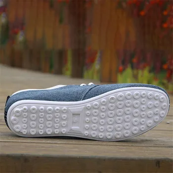 2020 vyrų Laisvalaikio Bateliai vyrai drobės avalynė vyrams batai vyrų mados Butai prekės ženklo mados Zapatos de hombre, Vyrų vairavimo batai