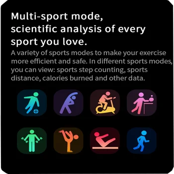 2021 Naujas Sporto Smart Watch Vyrai Moterys jutiklinių Fitness Tracker Kraujo Spaudimas Smart Laikrodį Smartwatch Moterų 