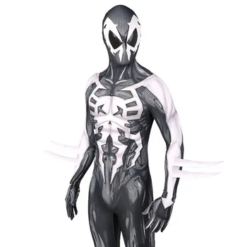 2099 Helovinas Kostiumas cosplay Superhero Zentai Bodysuit Jumpsuits vaikams/Suaugusiems vyrams Sandėlyje