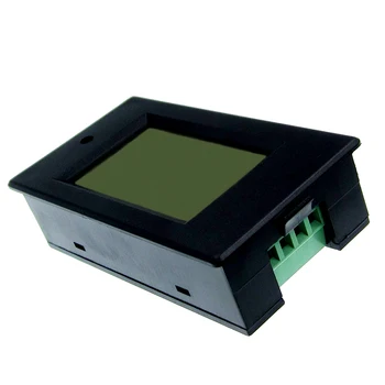 20A DC 100V LCD Skaitmeninis Voltų Įtampos W Srovės Galios Matuoklis Ammeter Voltmeter