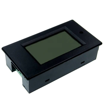 20A DC 100V LCD Skaitmeninis Voltų Įtampos W Srovės Galios Matuoklis Ammeter Voltmeter
