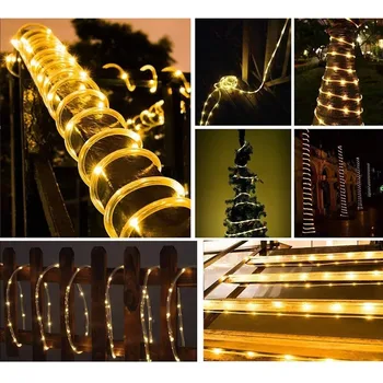20M Vandeniui Vario Viela, Led String Light su Nuotolinio Kalėdų Dekoracijos, Lauko Sodo Girliandą Dekoro Pasakų Šviesos 2020 m.