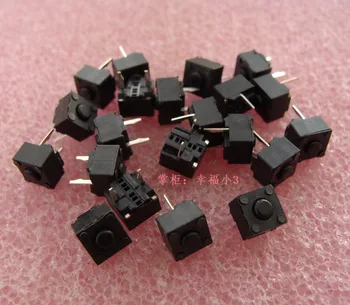 20pcs/daug originalių HUANO 2 kvadratinių pėdų pelės mikro jungiklis 6 * 6 * 5.2 mm gali naudoti vidurinį mygtuką Deathadder 2013