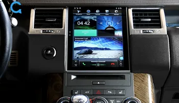 2din Android automobilio radijo, GPS Navigacijos, grotuvo-Land Rover Range Sporto L320 2005-2013 Automobilio garso sistemos multimedia Player Vertikalus
