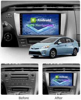 2G RAM Android 9 Automobilių Multimedia, GPS Radijas Stereo 