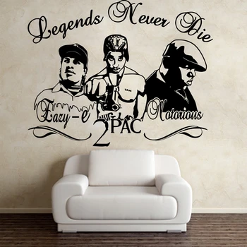2Pac Tupac Eazy-E Pagarsėjęs B. I. G Reperiai Hip-Hop Legendos 