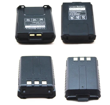 2VNT Baofeng walkie talkie Baterija 3800 mA Sutirštės 7.2 V Baofeng BF-UV5R/5RA/5RB/5RC Didelės ir Didelės Talpos Ličio