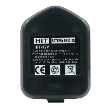 2VNT Ni-MH 12V 3.0 Ah Galios Įrankis įkraunamą bateriją Hitachi DS12DVF C5D FWH12DC3 WR12DAF DS12DM EB1214S EB1212S