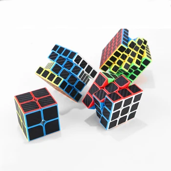 2x2x2 3x3x3 4x4x4 5x5x5 Professonal Magic Cube Sklandžiai Konkurencijos Greičio Twist Kubo Galvosūkis dėl Vaikas Smegenis Cogitation Mokymo Žaislai