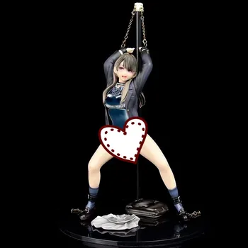 30CM Anime Seksualus paveikslą Gimtoji Magicbullet Kalmia Projekto Raketų Berniukas Seksuali Mergina pav PVC Veiksmų skaičius, Modelis žaislų Kolekcija dovana