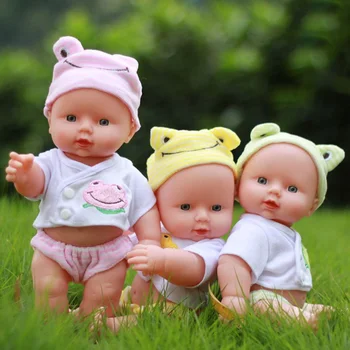 30CM Mažas Kūdikis Reborn Lėles Vinilo Žaislai Mergaitėms Miega Kartu Lėlės Reborn Gražus Lėlės Gimtadienio proga