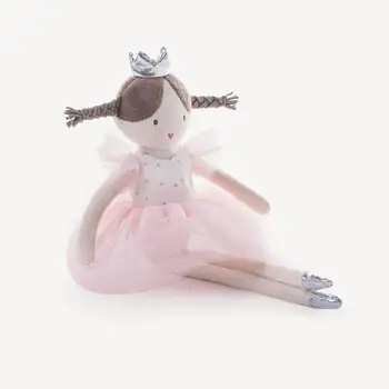34cm Mielas Rožinis Ballerina Girl Pliušinis Žaislas Suknelė Princesė Sijonas Lėlės Kokybės Pliušinis Lėlės Vaikų Namų Puošybai Skalbti Gimtadienio Dovana