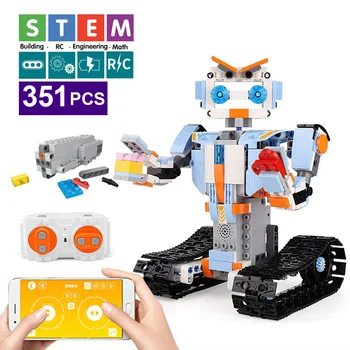 392PCS Creative Statyba Blokai Elektros Nuotolinio Valdymo Mašinos legoINGlys įrangos pardavimas, biuro įrangos RC Robotas Plytų Žaislai ir Pomėgių Vaikams