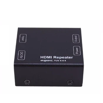 4K Pro HDMI 2.0 extender kartotuvas su maitinimo kabelį HDMI kabelis 4kX2K/60hz iki 25M,4kX2K/30HZ iki 40M,1080P iki 50M