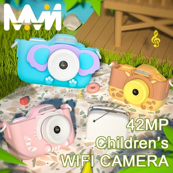 4K Vaikų Kamera 42MP Skaitmeninis Fotoaparatas 3