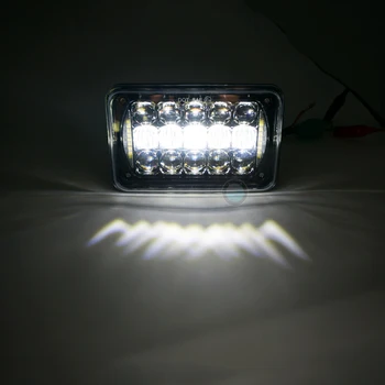 4pcs 4x6 LED Žibintai, Stačiakampio, H4 Kištukas GMC Safari 