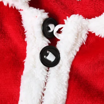 4PCS Kalėdų Kūdikių Drabužiai Nustatyti Kūdikio Kalėdų Senelio Kostiumas ilgomis Rankovėmis Viršūnes+Kelnės+Hat+Socking Aukštos Kokybės Berniukas Drabužių Rinkinys