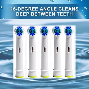 4PX MUMS 20pcs Oral-B Elektrinių dantų šepetėlį Pakeisti Teptuku Vadovai, Jautrus teptuku vadovai Extra soft šereliai
