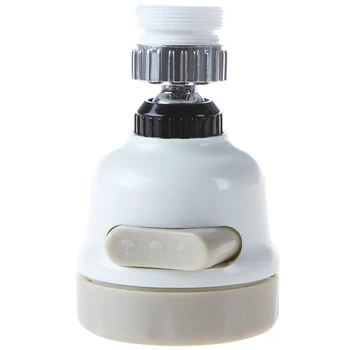 5.5 * 8,5 CM 3-mode purškimo Kilnojamojo Virtuvės Bakstelėkite Galvos Universalus 360 Laipsnių Nerūdijančio Plieno Maišytuvas Vandens Taupymo Filtras