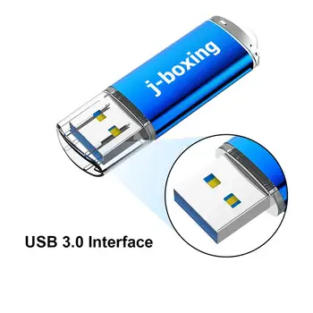 5 X 64GB USB 3.0 Flash Diskai 32gb Flash Drive 3.0 Stačiakampio Nykščio Diskų, USB Drive 3.0 Didelio Greičio 128GB Pen Drives Įvairiaspalviais