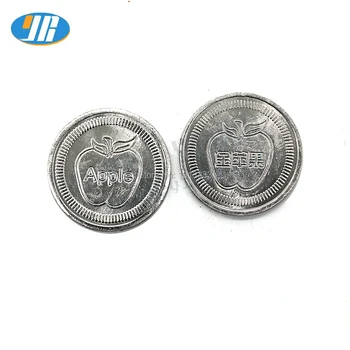 500pcs Arkadinis Žaidimas Simbolinis 25*1,8 mm, nerūdijančio plieno, žetonai, Žaidimo monetos, o ne valiutos monetų vykdytojas
