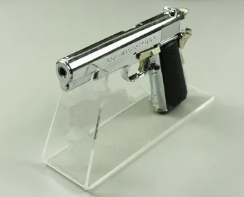 50pcs Ginklą display rack akrilo pistoletai ekranas turėtojas žaislas ginklą modelis, kuriame ginklą dviračių šviesos žibintuvėlis stendas stovo