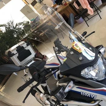 51MM motociklo priekinio, galinio stiklo priekinis stiklas + laikiklis, saulės skydelis BMW G310GS g310gs 2017-2018 G310 GS naujas