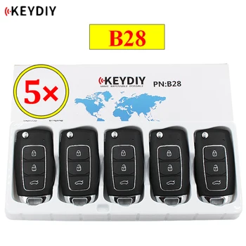 5vnt/daug KEYDIY B serijos B28 3 mygtuką universalus KD nuotolinio valdymo KD200 KD900 KD900+ URG200 KD-X2 mini KD