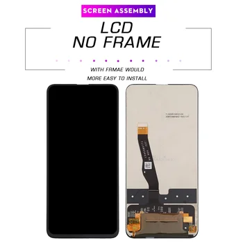 6.59 colių LCD Huawei Y9 Premjero 2019/P Smart Z LCD Ekranas Jutiklinis Ekranas skaitmeninis keitiklis Asamblėjos pantalla y9 premjero 2019