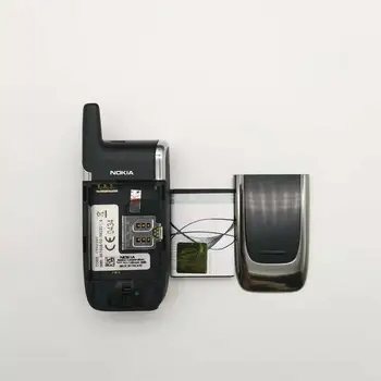 6060 Originalus Nokia 6060 originalus Flip Mobilusis telefonas atrakinta quad band FM Radijo, GSM mobilusis telefonas Restauruotas