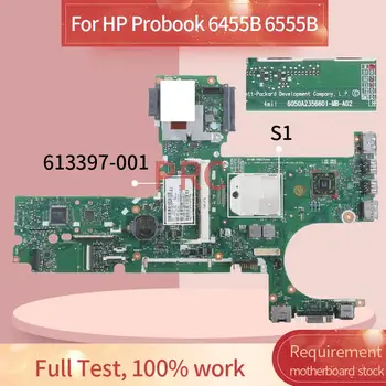 613397-001 613397-601 HP Probook 6455B 6555B Nešiojamas plokštė 6050A2356601-MB-A02 AMD DDR3 Sąsiuvinis Mainboard