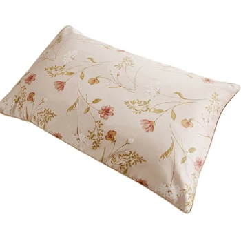 74x48cm 2vnt nostalgiškas gėlių raštas medvilnės satino medvilnės pagalvių užvalkalai pagalvės užvalkalą 1 pora gėlių, paukščių vieną pagalvę padengti lova