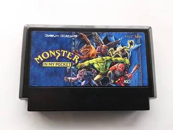 8 bitų žaidimas kortelė : Monstered Mano Kišenėje ( Japonija Versija!! )