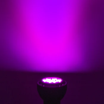 8pcs/Daug 36W E27 LED Grow Light Visą Spektrą Augalų Lempos Augimo LED Lemputės, Patalpų Šiltnamio efektą sukeliančių Augalų Žiedų Vegs