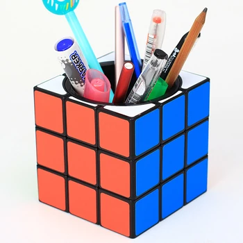 9.5 CM Rašiklio Laikiklis Atveju Piggy Bank 3x3x3 Magic Cube Pasukti Puzzle Biuro Apdailos, Dovanos, Žaislai Vaikams, Suaugusiems 9.5 CM