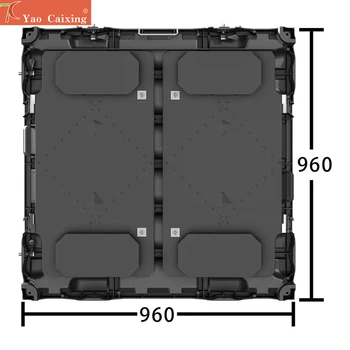 960x960 lauko RGB hd p5 IP65 lauko led ekranas aliuminio kabineto vaizdo siena aukštos kokybės P6 P8 P10 rgb full led ekranas