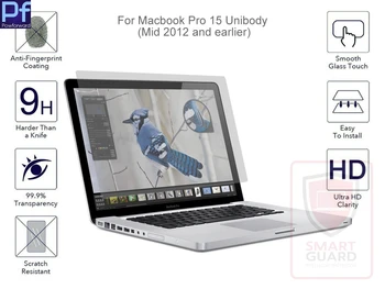 9H GRŪDINTAS STIKLAS Screen Protector for MacBook Air 11 13 colių A1466 pro 13.3 15 A1278 