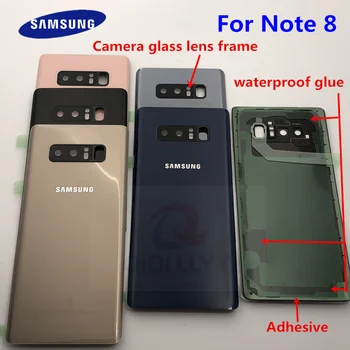 AAA+ kokybės Pakeitimo PASTABA 8 Galinis Skydelis Baterija Stiklo užpakalines Duris Dangtelis Skirtas Samsung Galaxy Note 8 N950 N950F + įrankio