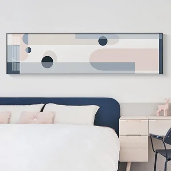 Abstrakti Macaron spalvos drobė, tapyba plakatai ir spausdinimo minimalizmas namų dekoro sienos menas nuotraukas gyvenimo kambario, miegamasis fojė