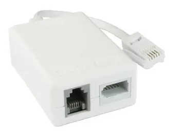 ADSL/ADSL2+ Microfilter Plačiajuosčio Interneto Mikro Filtras Splitter Su Laidu Vesti