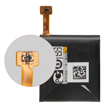 Agaring Originalus BL-S3 Žiūrėti Baterija LG G Watch R W110 W150 Smartwatch Originali Pakeitimo Žiūrėti Baterijos 410mAh