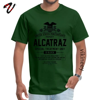 ALCATRAZ S. T. U. Piktogramą Audinio Vyras Linux Rankovėmis Marškinėliai Atsitiktinis ostern Dieną sportinius Marškinėlius, Hip-hop Tshirts Parduoti O-Kaklo