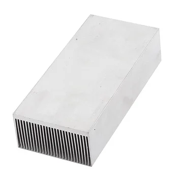 Aliuminio Radiatoriaus Šilumos Heatsink Aušinimo Fin 150x69x37mm Sidabro Tonas atsarginės Dalys, Paramos Dropshipping / Mažmeninė
